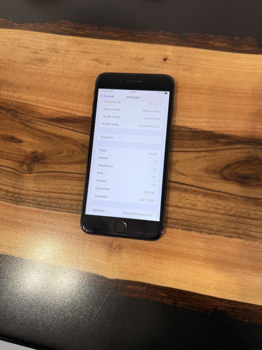 Iphone 8 plus 256 gb 100% baterie