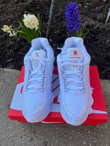 Nike shox alb 40-45