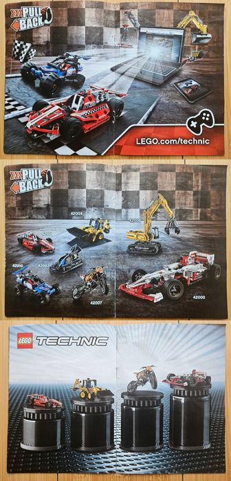 Seturi LEGO Thechnic 42011 si 42010 100% complete