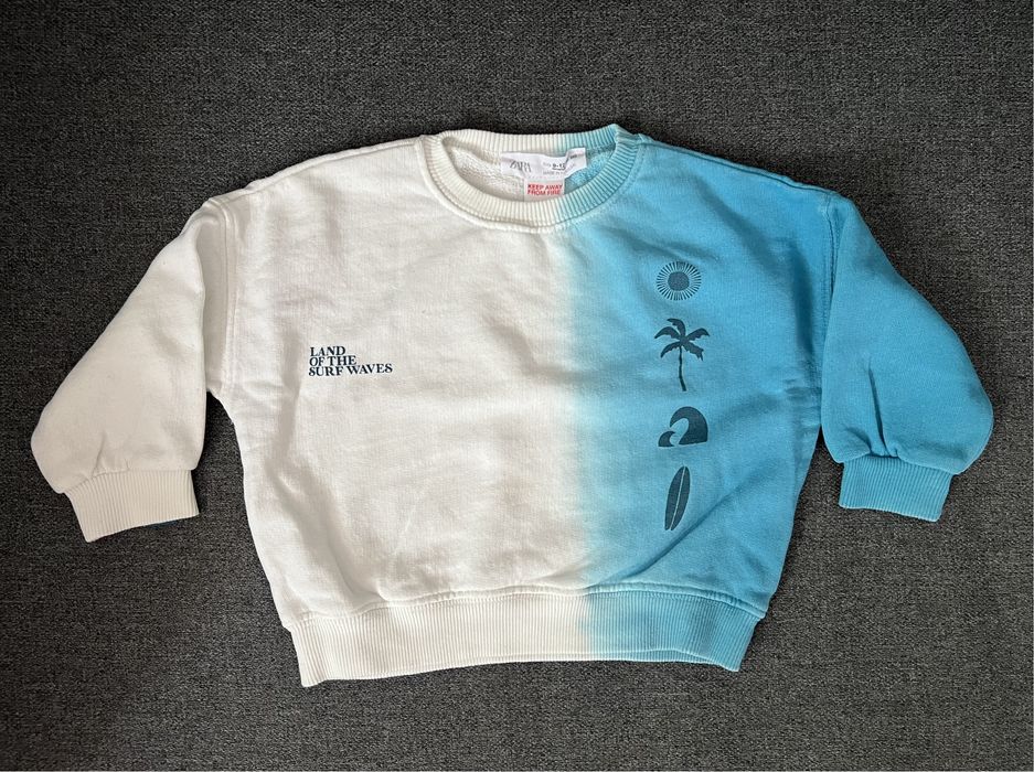 Бебешка блуза суитшърт Zara