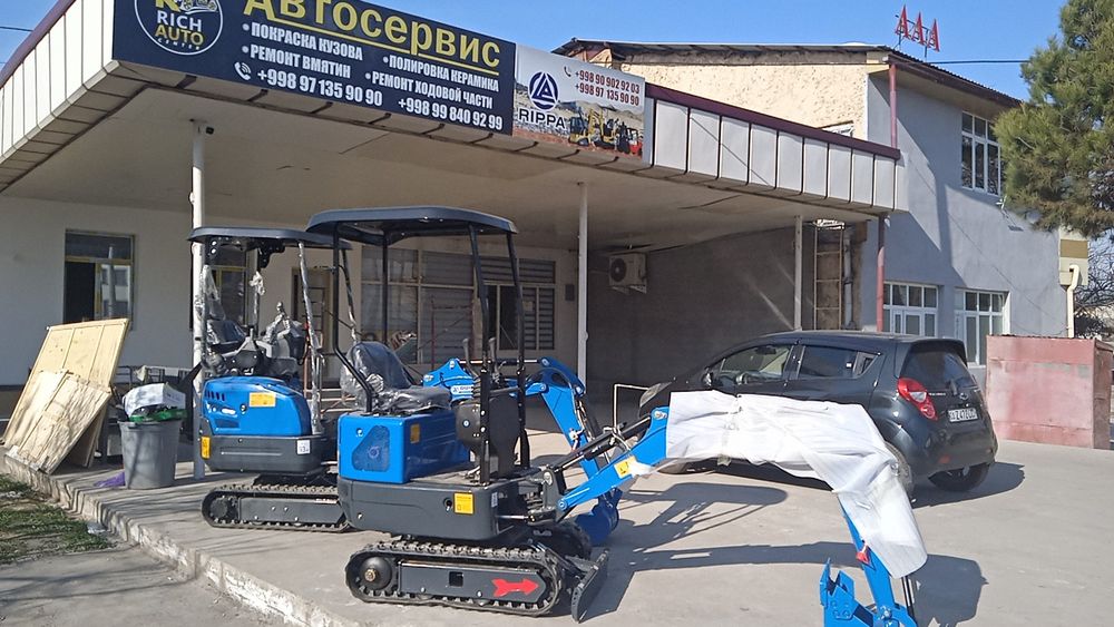 Мини экскаватор Rippa R 10-1  Kubota z482.