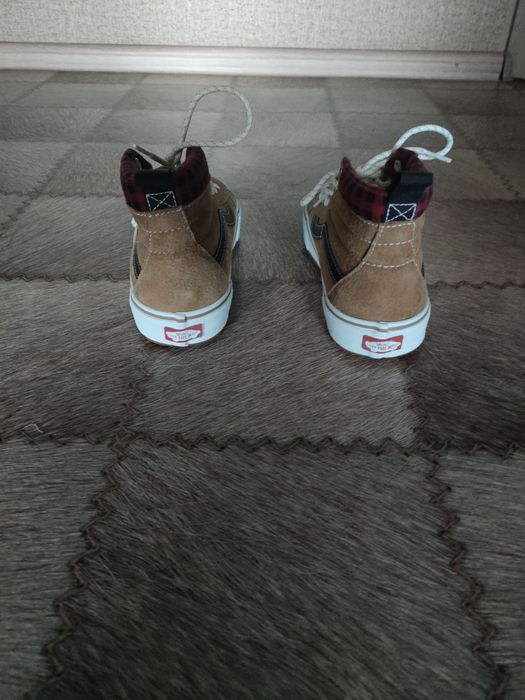 Vans Sk8-Hi MTE-1 Plaid Brown/Black