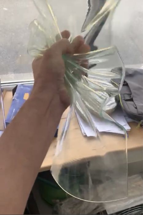 Folie pvc silicon terasa vitrina camera frig  2,5mm gros  20cm latime