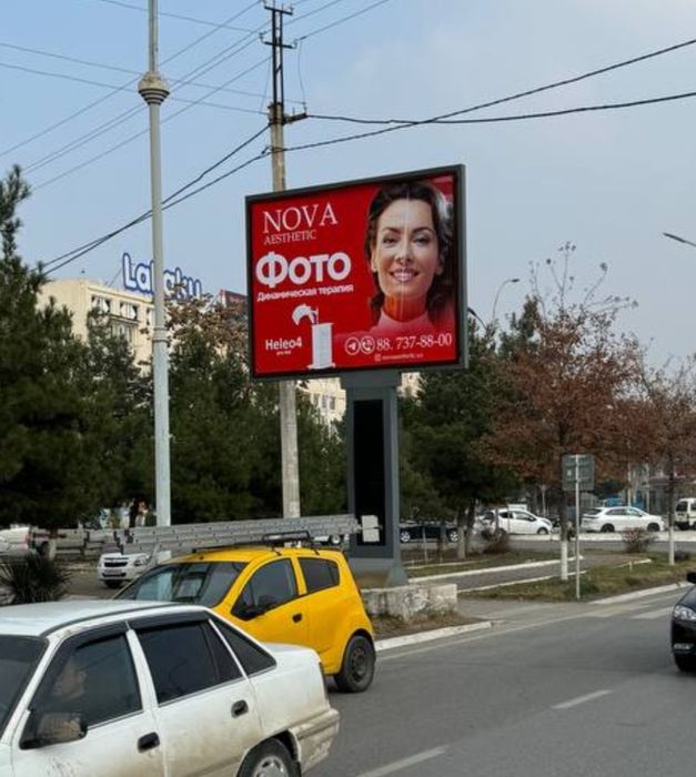 VODIY BO'YLAB REKLAMA //билборд, лед экранларда реклама