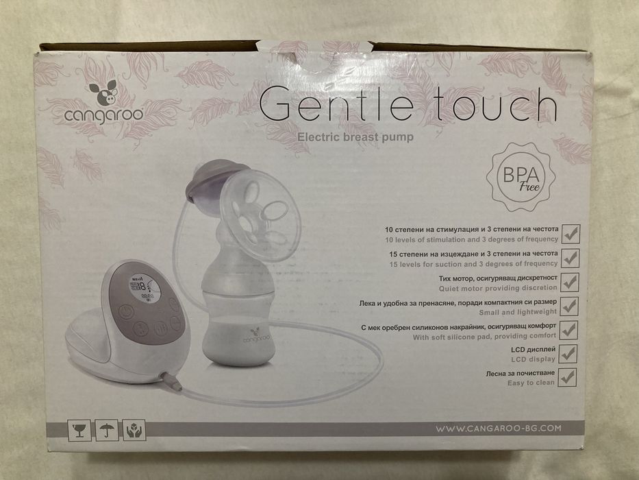 Помпа за кърмене Cangaroo Gentle Touch