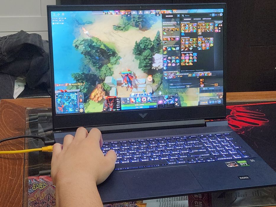 Ноутбук HP victus rtx 3060