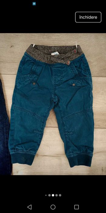 Vând lot blugi bebe 80-86