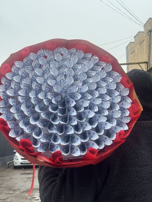 Денежный букет в аренду