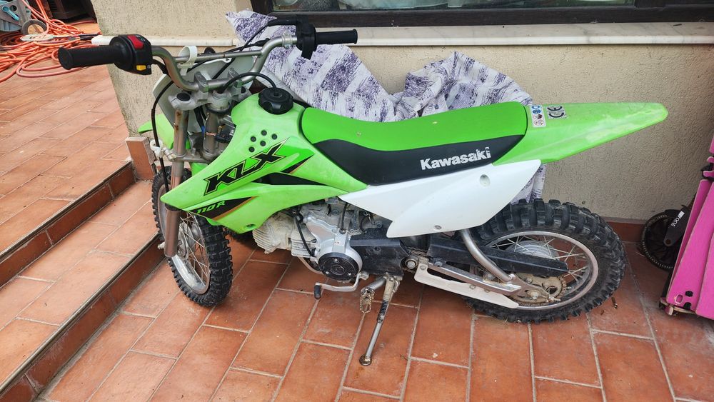 Motocicleta copii kawasaki cross copii