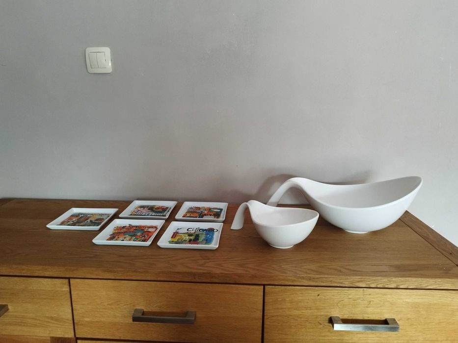 Villeroy and Boch - купи, Crate& Barrell чинийки за сервиране