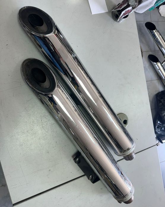 Оригинални OEM ауспуси и филтърна кутия за Kawasaki VN 1700 Vulcan