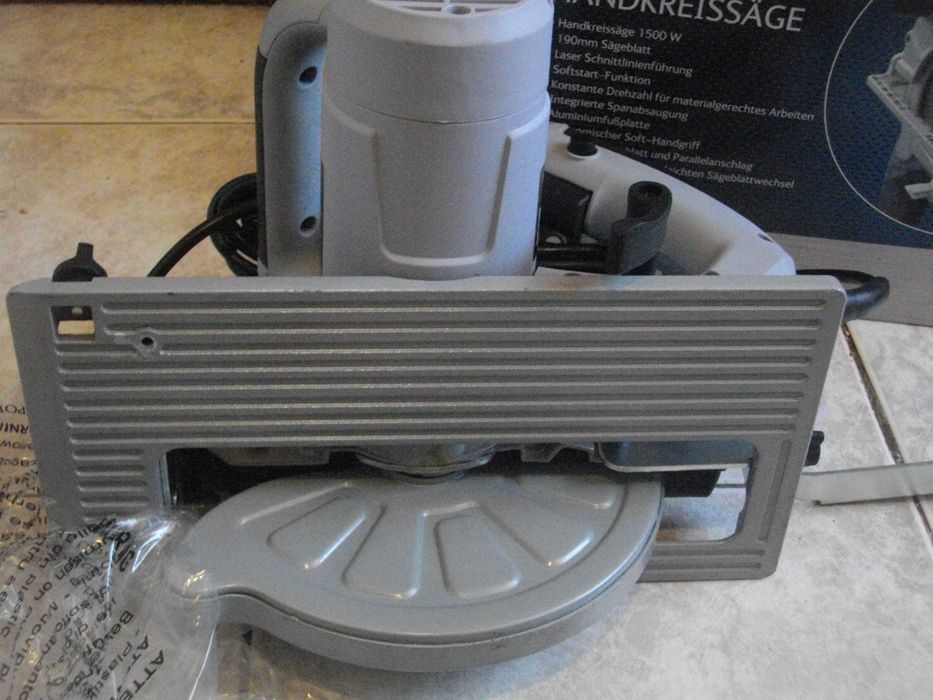 Нов 1500W Лазерен Ръчен Циркуляр Duro Pro Немски Комплект Реже 62мм