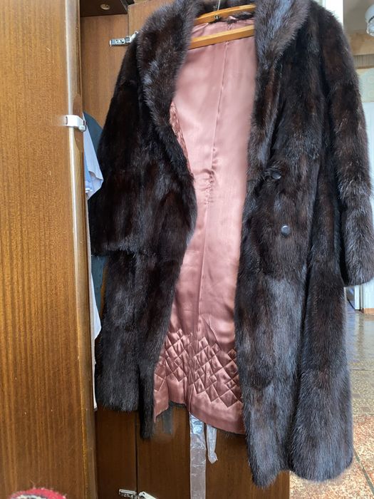 Шуба ондатра хребты