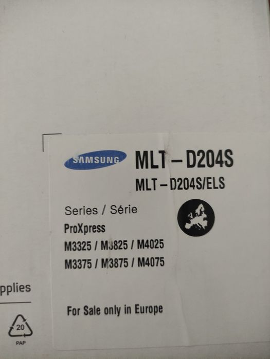 Тонер касета Samsung MLT-D204S Black