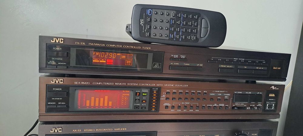 Amplificator AX-33 Egalizator SEA-RM20 CD XL-V152 Tuner FX-33L Telec JVC