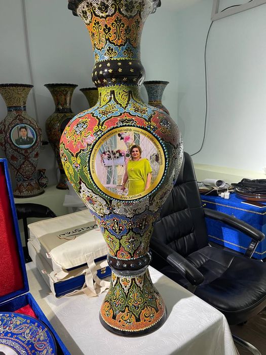 Lagan va vazaga brend va rasm qoʻyib berish