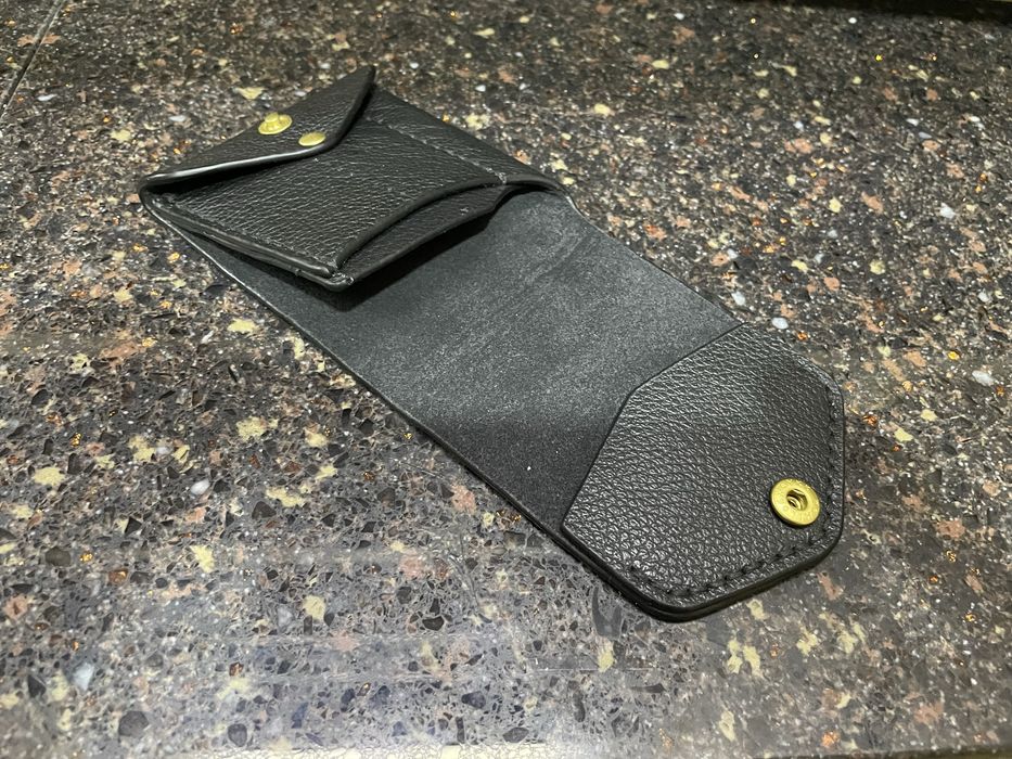 Кожанный кошелек, ручная работа.