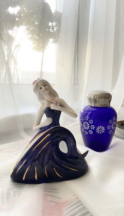 Салфетница статуэтка винтаж