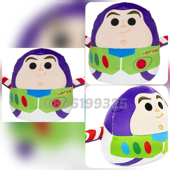 Голяма плюшена играчка Скуиши, Плюшена играчка Възглавница/ Пуф Емоджи