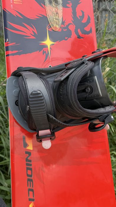 Сноуборд р120 и ботинки 37р nidecier