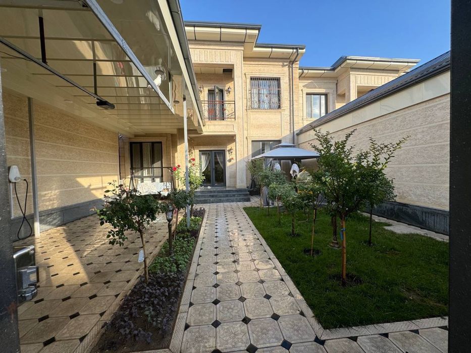 Sayram Village! Сдаётся новый евро коттедж в элитной махалле!