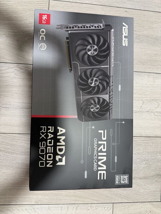 Placa video ASUS Prime Radeon RX 9070 OC