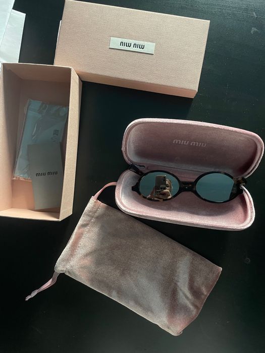 слънчеви огледални очила MIU MIU MU04ZS