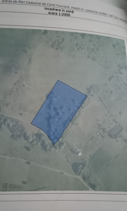 Vând teren 112 ari – Valea Măgherușului, la 5 km de Bistrița