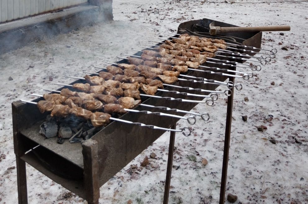 Мангал для шашлыка разборный