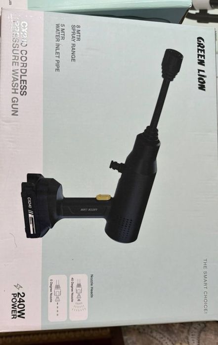 Cordless Portable Pressure Washer 240W /