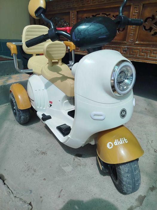 Детский мотоцикл DIDIT трицикл с подсветкой до 6 лет