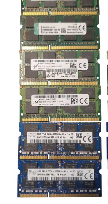 Memorii sodimm 16GB DDR3L, kit 2 x 8GB DDR3L 1600 pentru Laptop