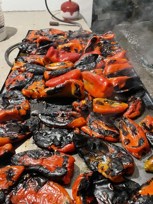 Тава за печене на пипер,чушки.