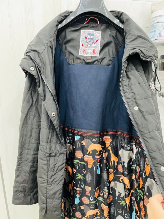 Черный плащ весна-осень