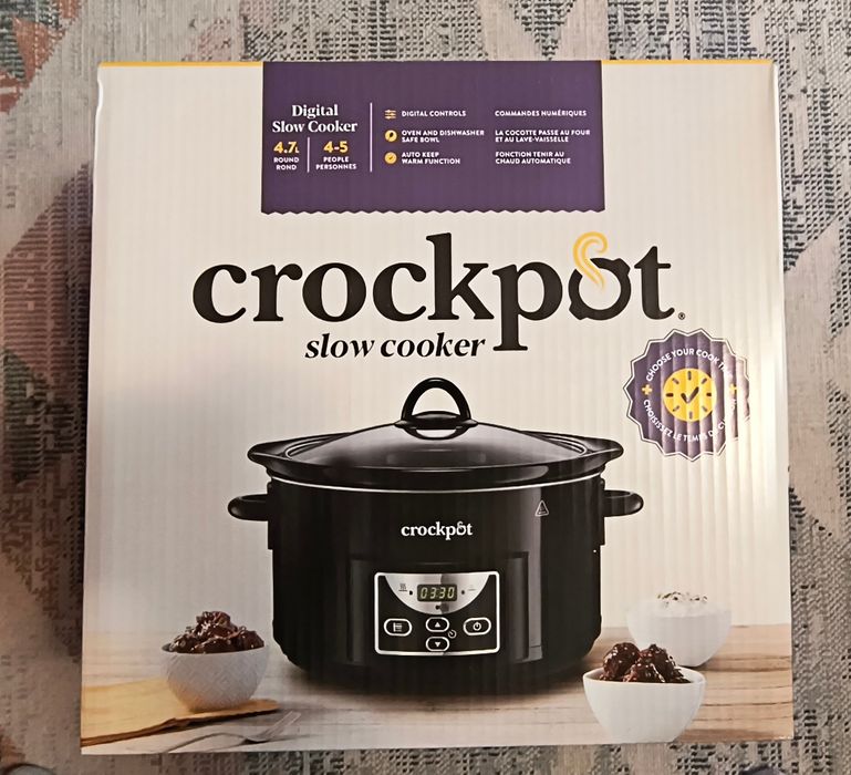Oala Crockpot Digital Slow Cooker sigilata