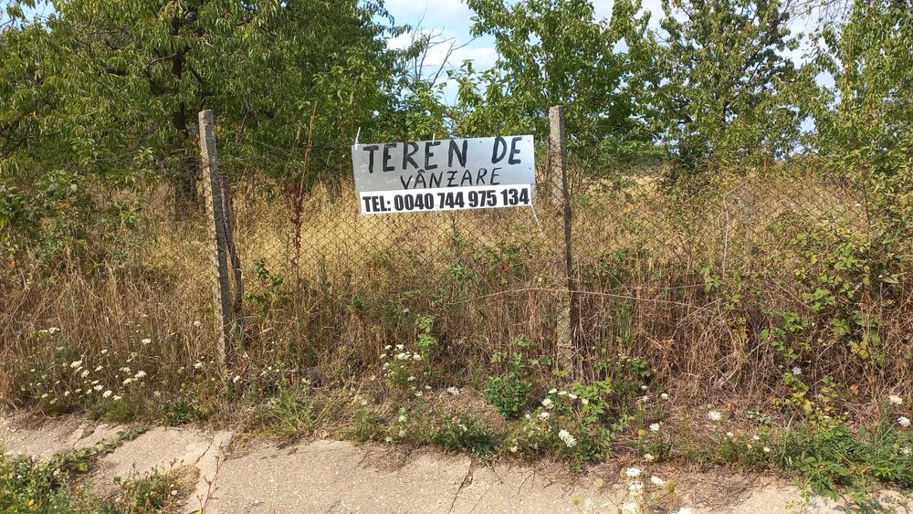 Vand teren in Sisterea, com. Cetariu, langa drum asfaltat