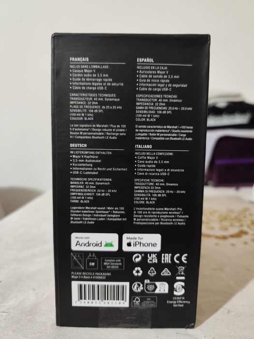 Marshall 5 orginal sotiladi