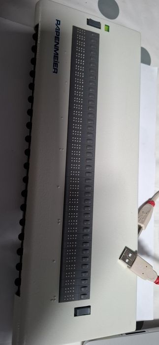 Afișaj Braillex pentru persoanele cu deficiențe de vedere