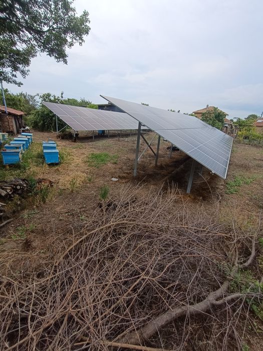 Къща с 30kw фец централа 1500 двор