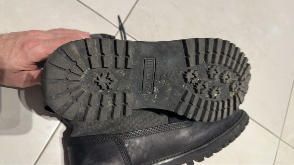 Bocanci Lumberjack, piele, marimea 43