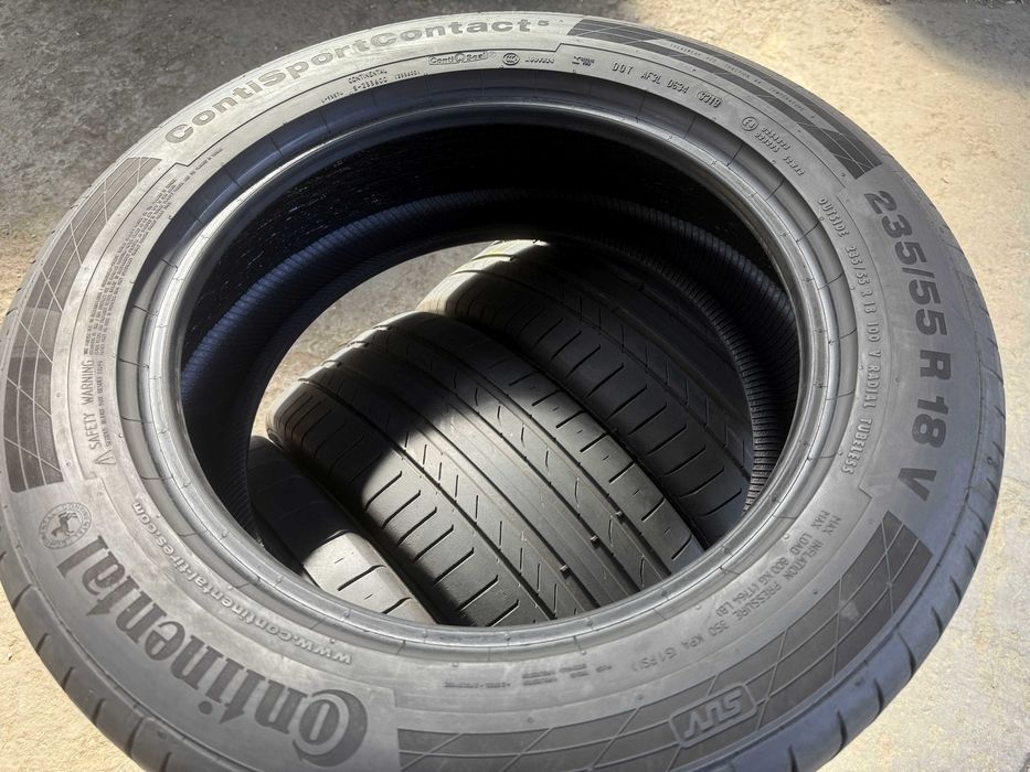 4x Anvelope Vara 235/55 R18 - Continental Conti Sport Contact 5
