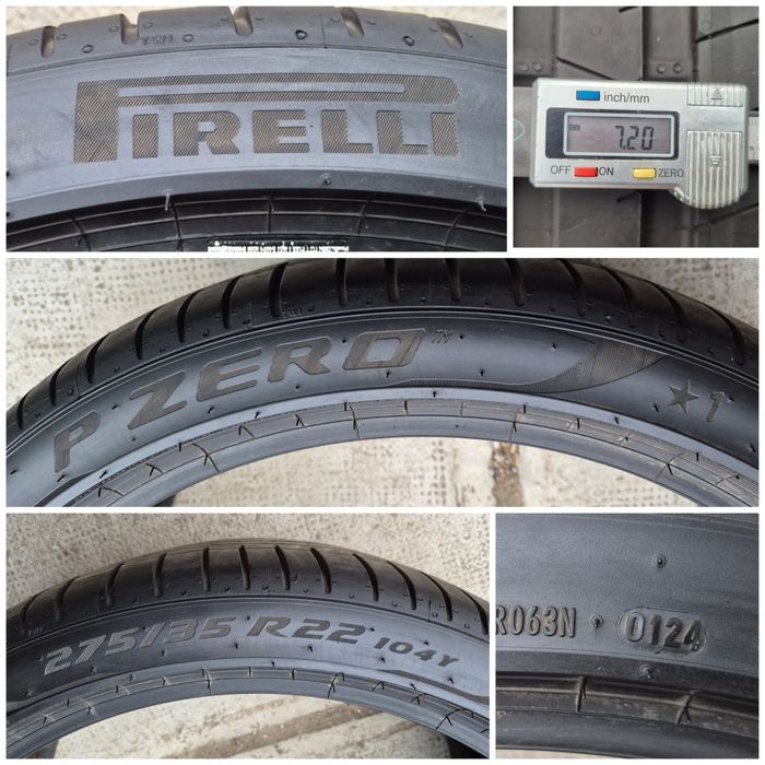 O bucată 275/35 R22 vară - una Pirelli