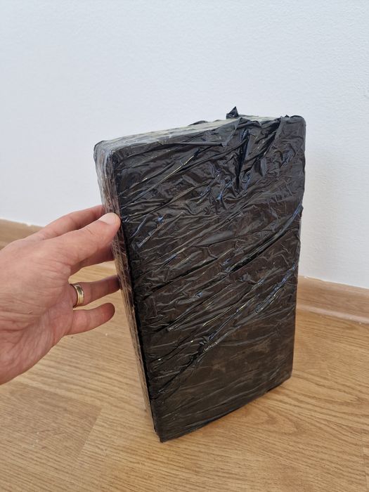 Baterie lavoar Hass Gold High auriu din alama