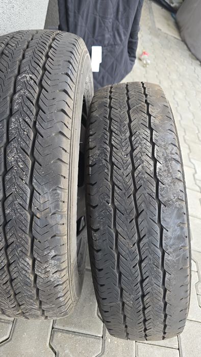 2 Roți complecte iveco daily dublu jante aproape noi folosite puțin