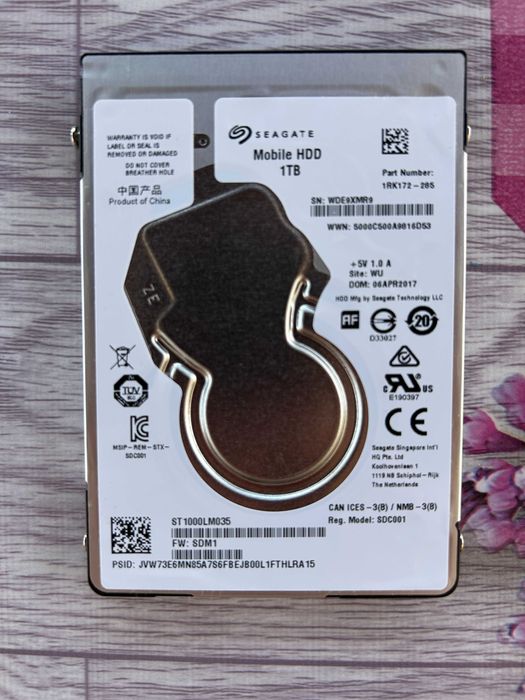 seagate hdd 2,5 inch ST1000LM035 1TB folosit