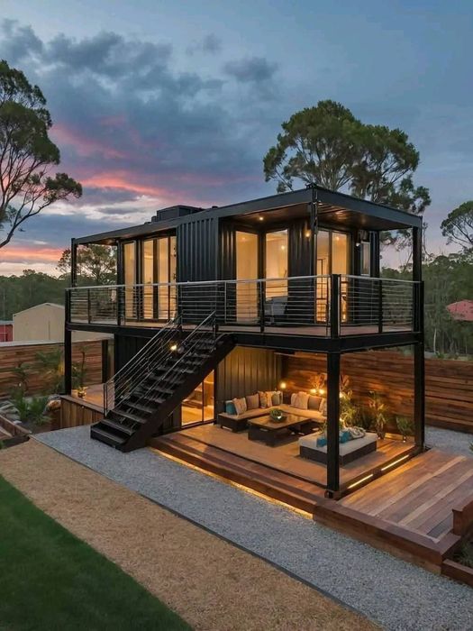 Konteynerdan dukon, dacha, kafe