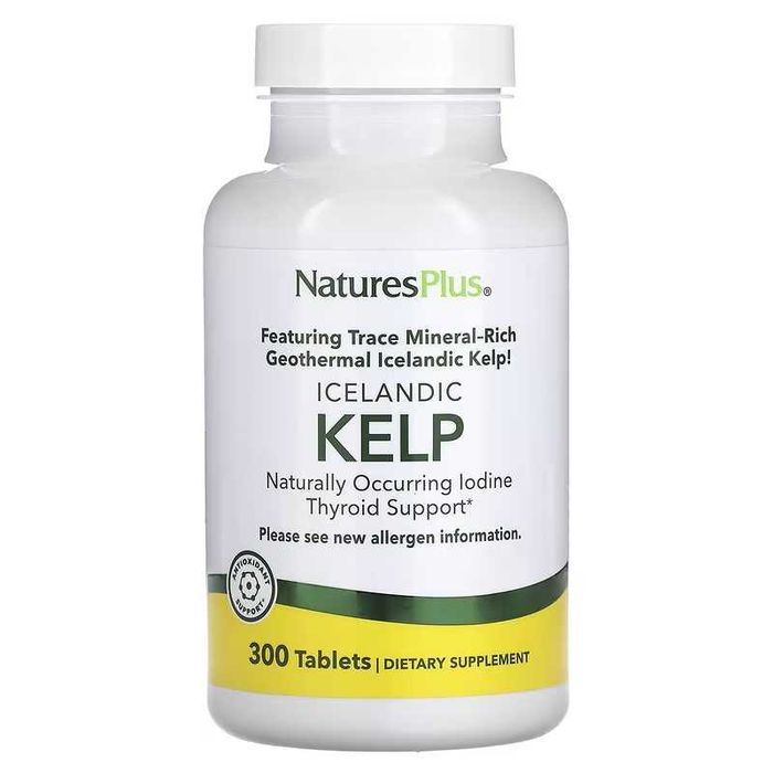 NaturesPlus Natures Plus Copper Icelandic Kelp Медь Йод