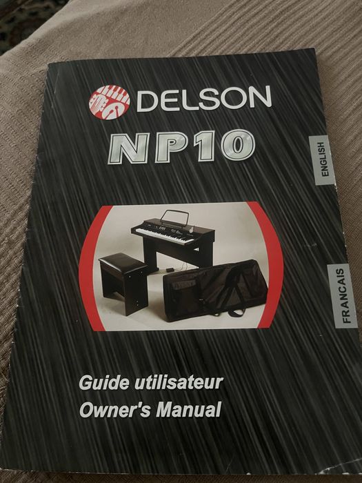 !!! Pian electronic DELSON NP10 !!! cu stativ si pupitru