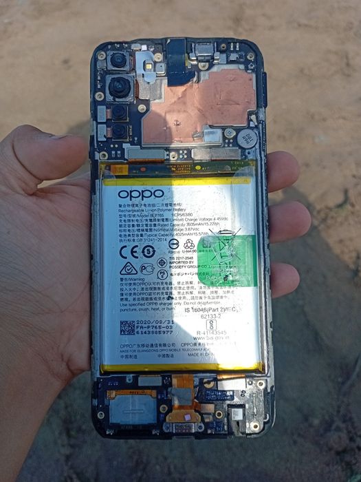 Телефонные запчасти от Oppo A91