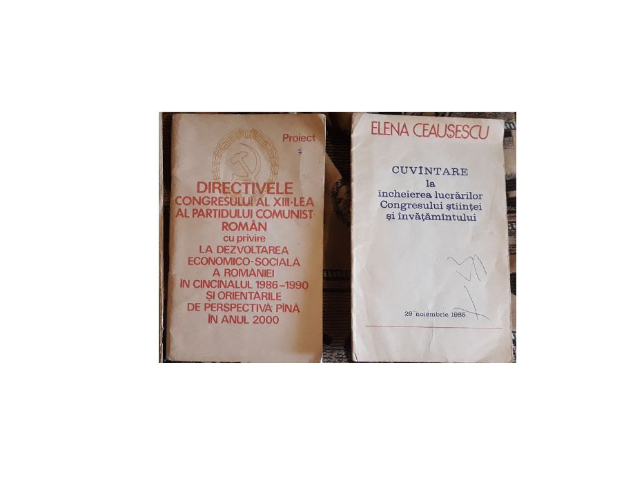 brosuri carticele comuniste , ' epoca de aur'